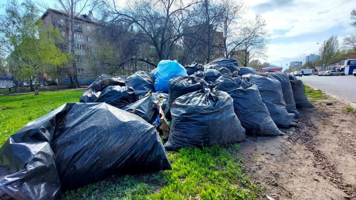 Вывоз и утилизация мусора после субботника в Одинцове в октябре