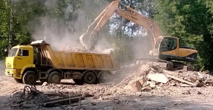 Вывоз бетонного боя и ЖБИ отходов в Одинцове от ПроМусор, цена от 2796 руб., утилизация и переработка