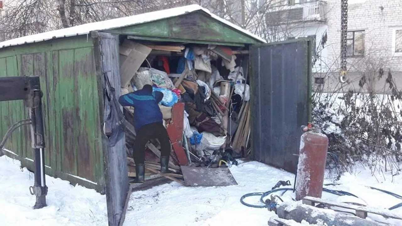 Вывоз мусора из гаража с гарантией чистоты в Одинцове в октябре